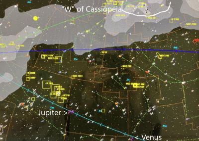 Venus Jupiter and Cassiopeia April 2024.png