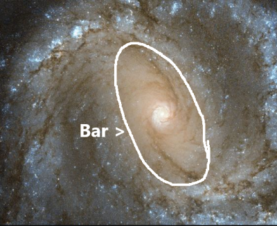 Bar in M61 ESA Hubble Gendler.png