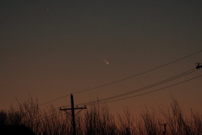 Comet Panstarrs from Las Cruces, NM (3/10/13)