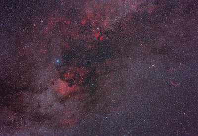 Wide Field Northern Cygnus